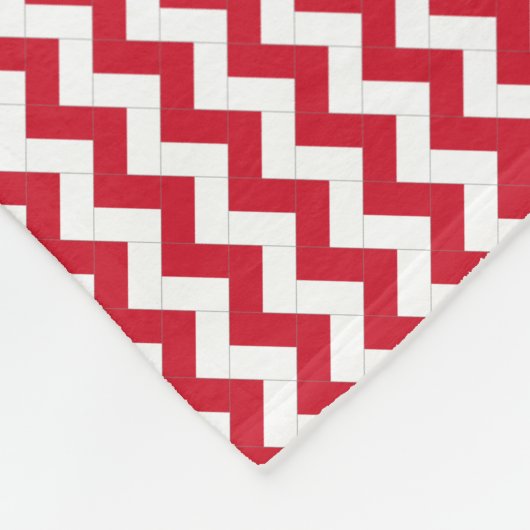 Patchwork Indonesia Flag-Muster Fleecedecke (Ecke)