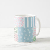 Patchwork Kaffeetasse (VorderseiteRechts)