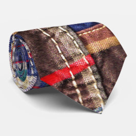 Patchwork Kariert / Tartan Krawatte