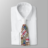 Patchwork kariert/Tartan Krawatte (Gebunden)
