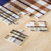 Patchwork kariert/Tartan Puzzle (Seite)