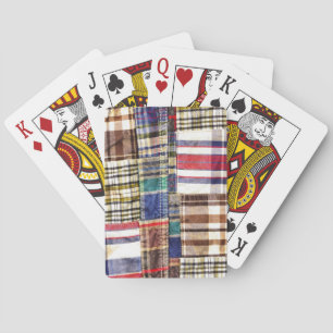 Patchwork Kariert / Tartan Spielkarten