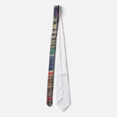 Patchwork kariertes 1 krawatte (Rückseite)