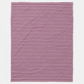 Patchwork Katar Flag Muster Fleecedecke (Vorderseite)