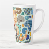 Patchwork-Kätzchen Milchtasse (Rechts)