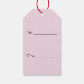 Patchwork-Katzengeschenk-Tag Geschenkanhänger (Rückseite)