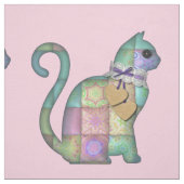 Patchwork-Katzenprint Stoff (Muster)