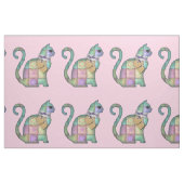 Patchwork-Katzenprint Stoff (Fat Quarter (45,7 x 55,9 cm))