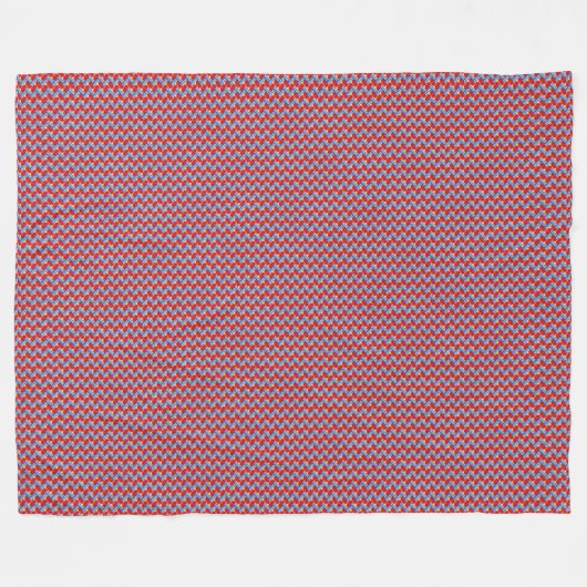Patchwork-Kiribati-Flag-Muster Fleecedecke (Vorderseite (Horizontal))