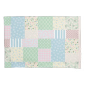 Patchwork Kissenbezug (Vorderseite)