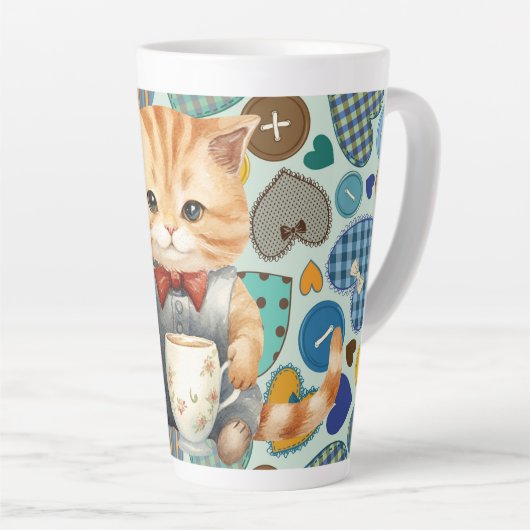 Patchwork Kitty Milchtasse (Rechte Ecke)