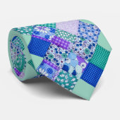 Patchwork Krawatte (Gerollt)