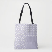Patchwork Lavender Spring Pastell Muster Tote Bag Tasche (Vorderseite)
