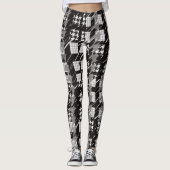 Patchwork-Leggings Leggings (Vorderseite)