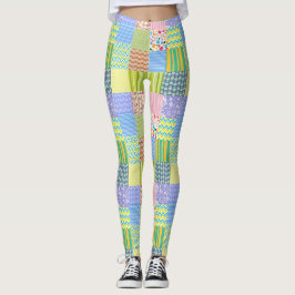 Patchwork-Leggings Leggings