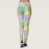 Patchwork-Leggings Leggings (Rückseite)