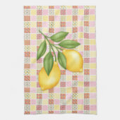 Patchwork Lemon Geschirrtuch (Vertikal)
