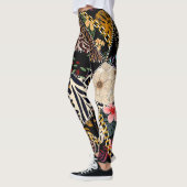 Patchwork Leopard: Ethnic Lining Design. Leggings (Links)