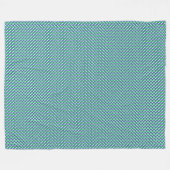 Patchwork Lesotho Flag Muster Fleecedecke (Vorderseite (Horizontal))
