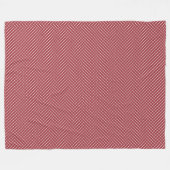 Patchwork Lettland Flaggenmuster Fleecedecke (Vorderseite (Horizontal))