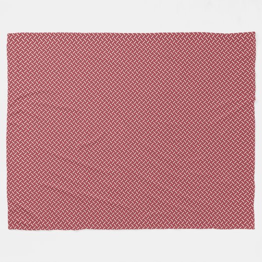 Patchwork Lettland Flaggenmuster Fleecedecke (Vorderseite (Horizontal))