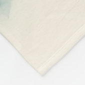 Patchwork Lighthouse Coastal Floral Scene Fleecedecke (Ecke)