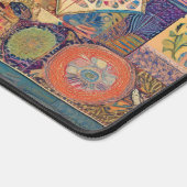Patchwork Mandala Desk Mat Schreibtischunterlage (Ecke)