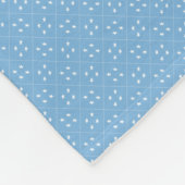 Patchwork Micronesia Flag Muster Fleecedecke (Ecke)