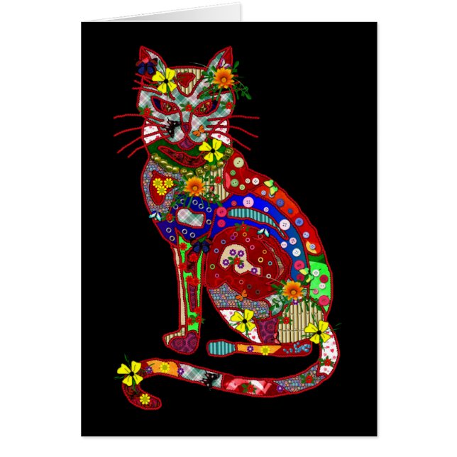 Patchwork-Miezekatze (Vorne)