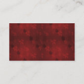 Patchwork-Miezekatze Visitenkarte (Rückseite)