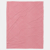 Patchwork Monaco Flag Muster Fleecedecke (Vorderseite)