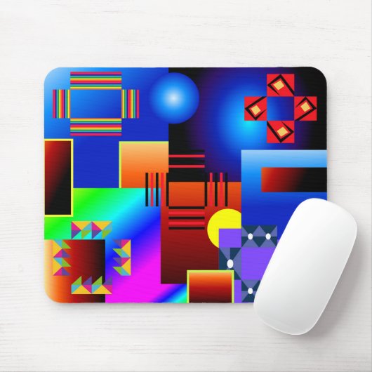 Patchwork Mousepad (Mit Mouse)