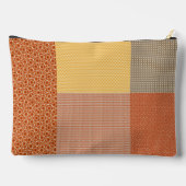 Patchwork-Muster-Kosmetiktasche 1 Zubehörtasche (Rückseite)