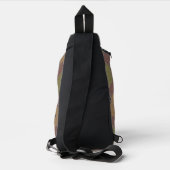Patchwork-Muster Kreuzkörper Crossbody Bag (Rückseite)
