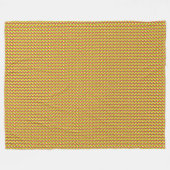 Patchwork Myanmar Flag Pattern Fleecedecke (Vorderseite (Horizontal))