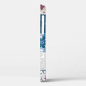 Patchwork nahtlos blumengeschmückter Rahmen Case-Mate iPhone Hülle (Rückseite / Links)