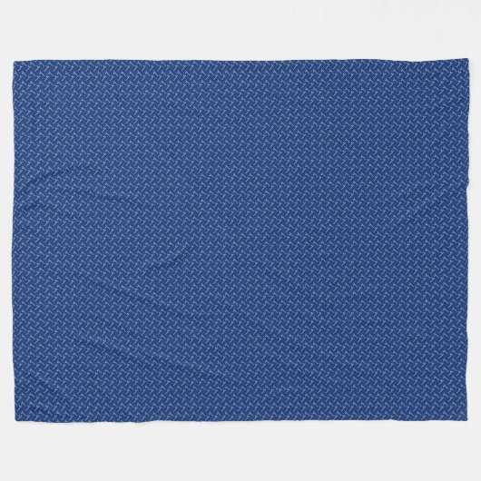 Patchwork Nauru-Flag-Muster Fleecedecke (Vorderseite (Horizontal))