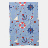 Patchwork-Nautik Handtuch (Vertikal)