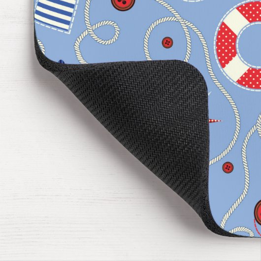 Patchwork-Nautik Mousepad (Ecke)