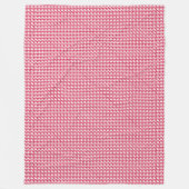 Patchwork Nepal Flag Pattern Fleecedecke (Vorderseite)