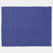 Patchwork New Zealand Flag Pattern Fleecedecke (Vorderseite (Horizontal))
