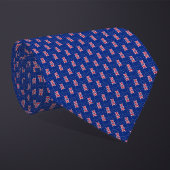 Patchwork New Zealand Flag Pattern Krawatte