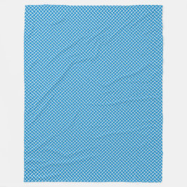 Patchwork Nicaragua Flag Pattern Fleecedecke