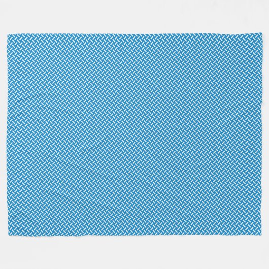 Patchwork Nicaragua Flag Pattern Fleecedecke (Vorderseite (Horizontal))