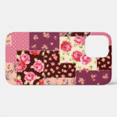 Patchwork Niedlich Nahtloses Muster Case-Mate iPhone Hülle (Rückseite (Horizontal))