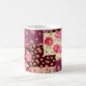 Patchwork Niedlich Nahtloses Muster Kaffeetasse (Mittel)