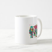 Patchwork Nutcracker Weihnachtsbaum Nk Nutcracker Kaffeetasse (VorderseiteRechts)