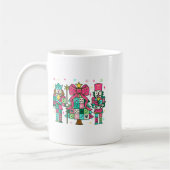 Patchwork Nutcracker Weihnachtsbaum Nk Nutcracker Kaffeetasse (Links)