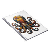 Patchwork Octopus-Notebook Notizblock (Rechte Seite)