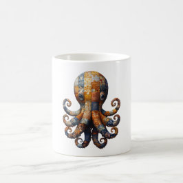 Patchwork Octopus-Tasse Kaffeetasse